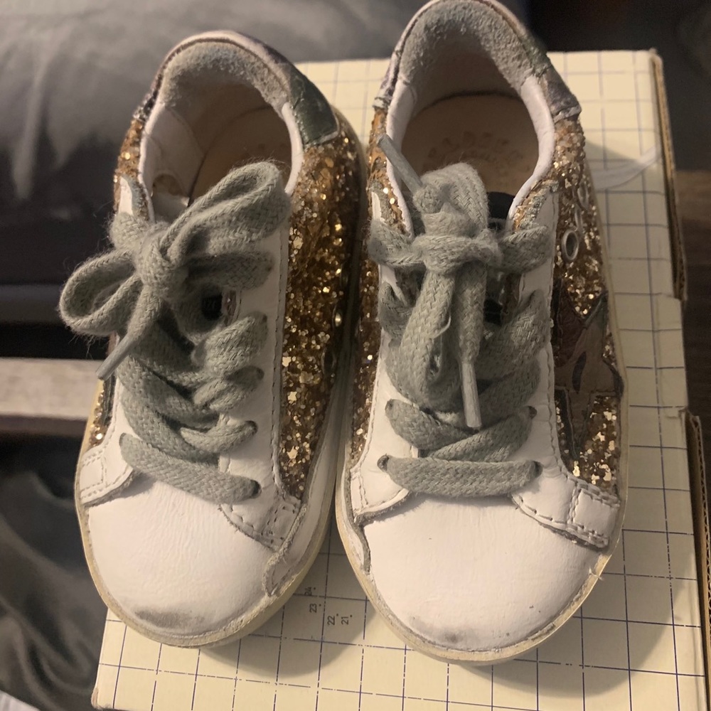 Toddler golden goose sneakers
